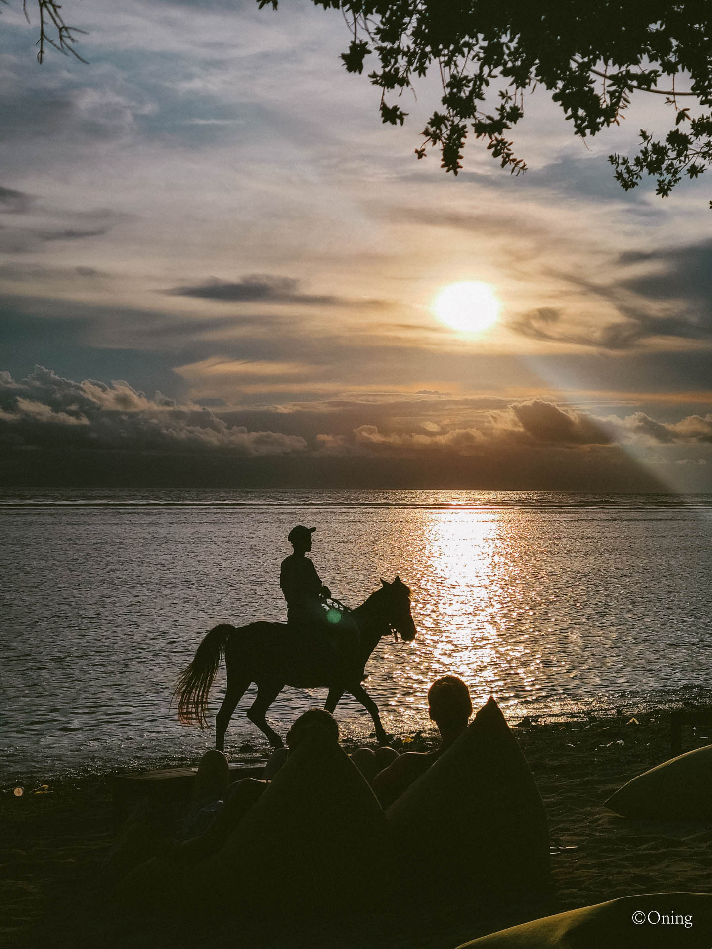 gili trawangan sunset horse riding