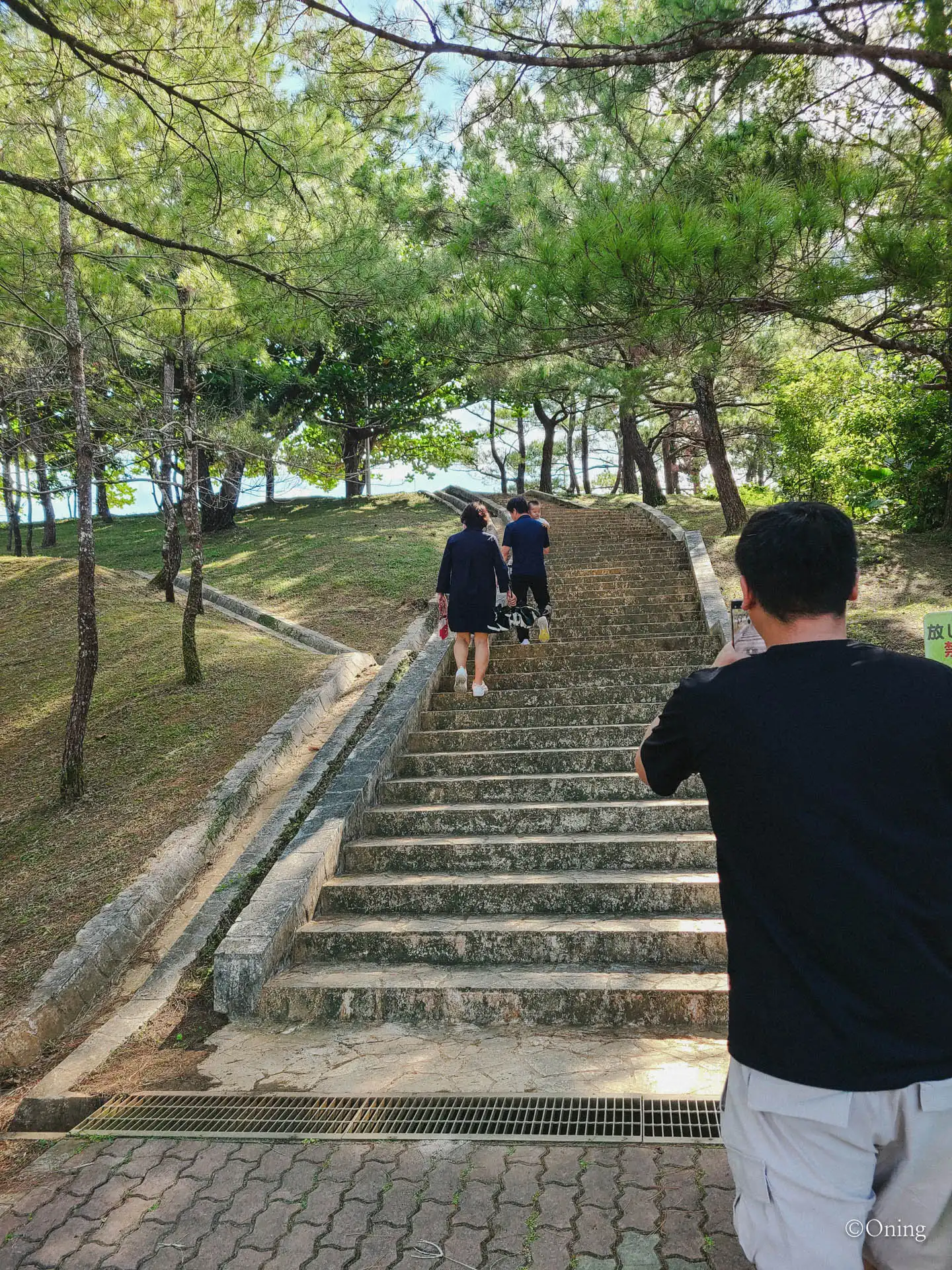 자키미 성터 유모차