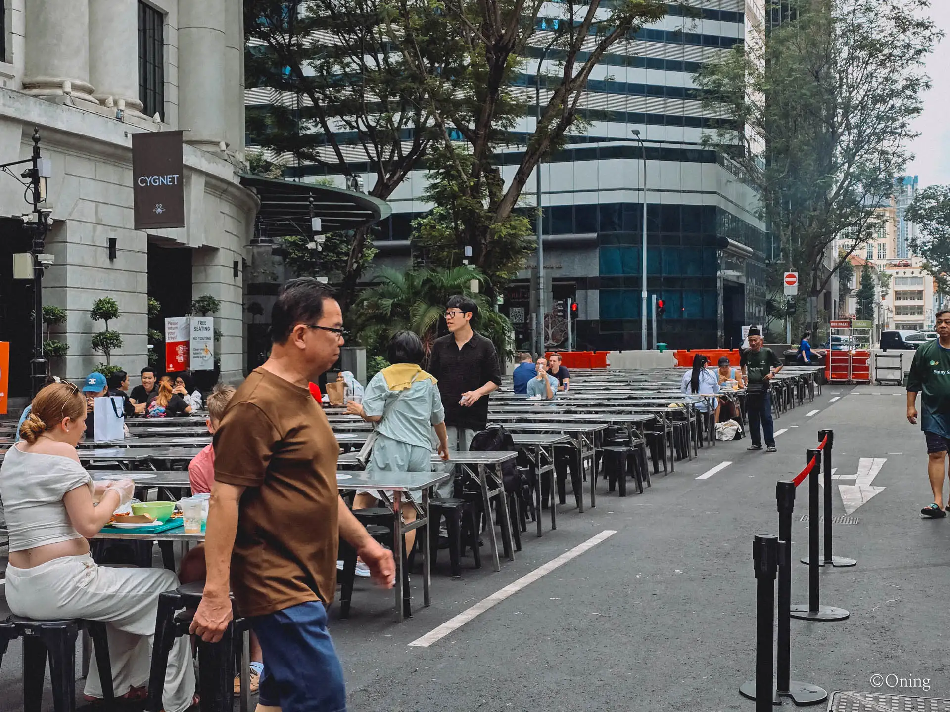 singapore travel place: Lau Pa Sat Hawker Centre