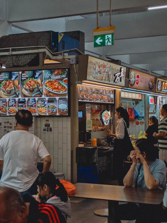Singapore food court Singapore Hawker center
