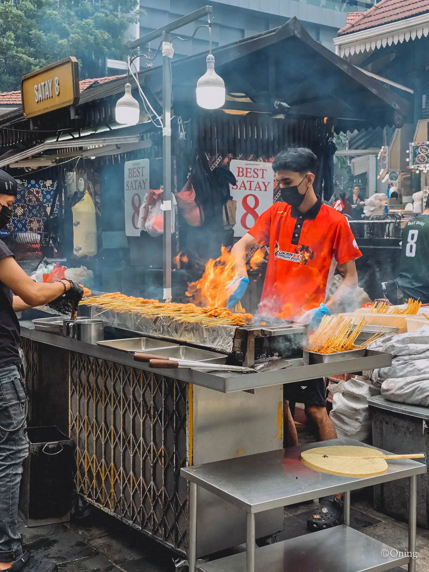 Lau Pa Sat, Singapore Satay Street