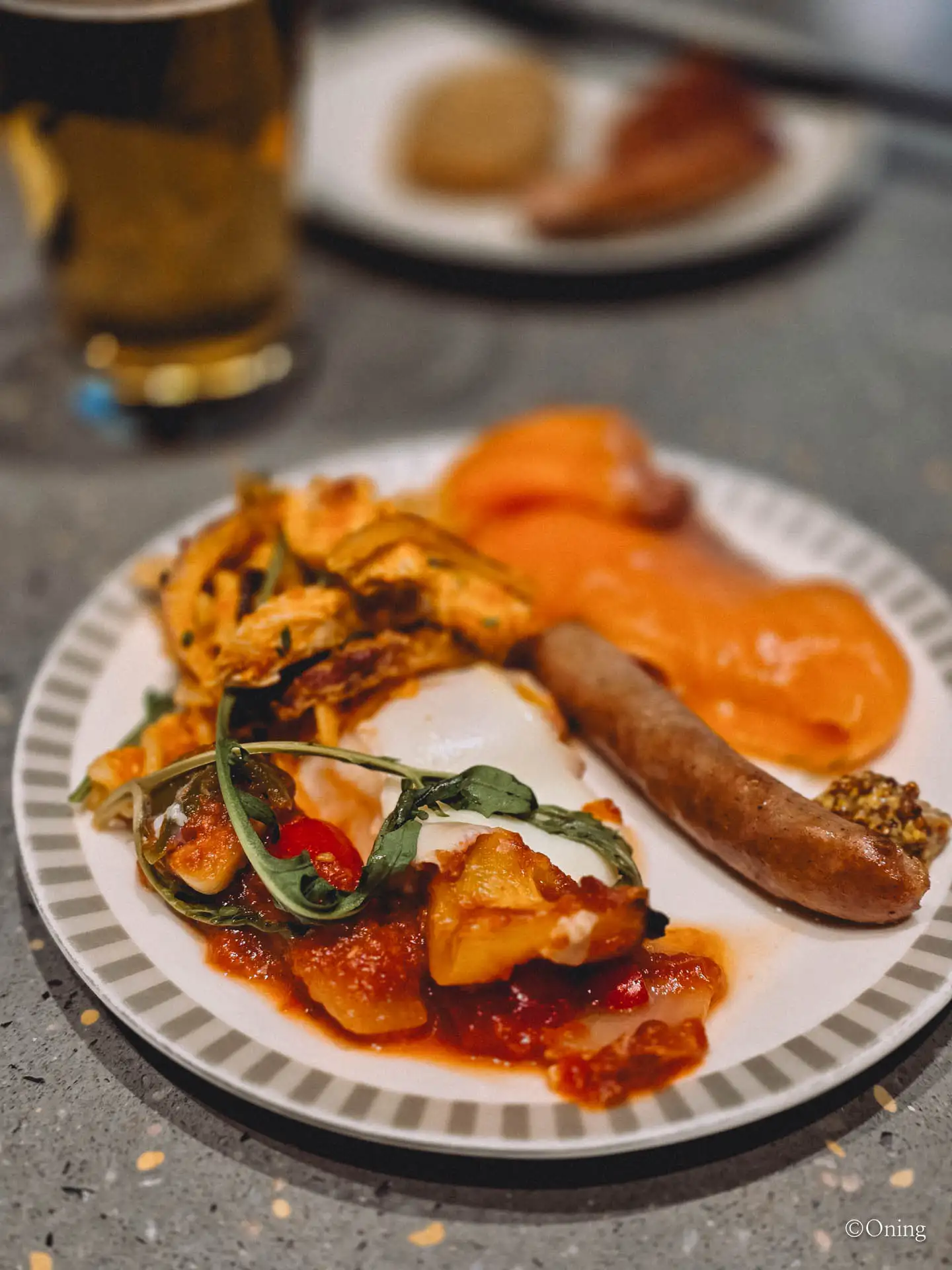 Incheon to Taipei: Taoyuan & Incheon Airport Lounges + Asiana Business Class Review 43 Singapore-inspired food at SilverKris Lounge